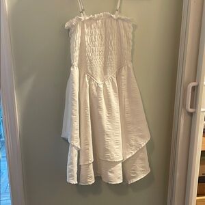 White Smocked Dress